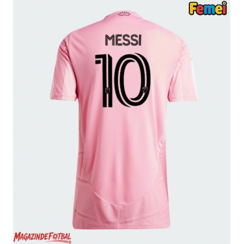 Inter Miami Lionel Messi #10 Tricou Fotbal Replică 2026-27 Femei Acasa Inter Miami Lionel Messi #10 Tricou Fotbal Replică 2026-27 Femei Acasa